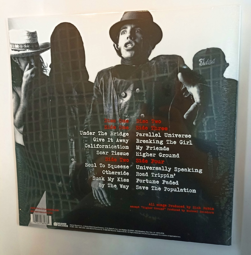 Виниловая пластинка Red Hot Chili Peppers Greatest Hits