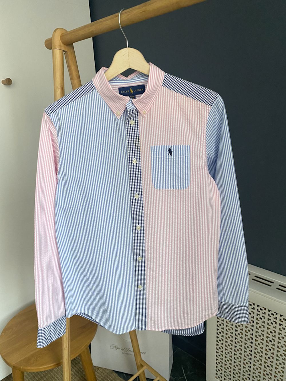 Хлопковая рубашка Ralph Lauren, 164