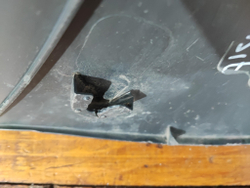 Накладка крыла заднего правого Ford Transit 7 14-22 Б/У Оригинал BK31V29396ADW