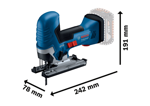 Аккумуляторный лобзик GST 185-Li Solo BOSCH 06015B2021