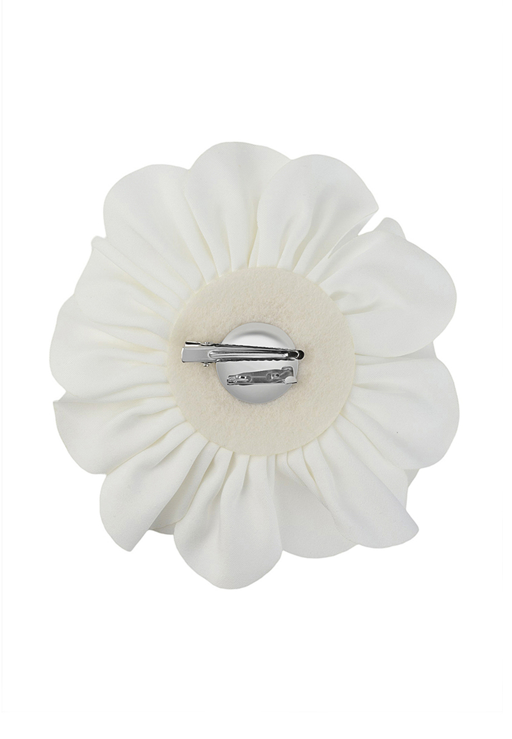 Брошь "Дэви" белая