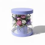 Коробка аквариум 32см Цвет :Светло фиолетовый.