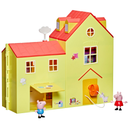 Hasbro Świnka Peppa - Большой семейный дом Пеппы + 3 фигурки G0508