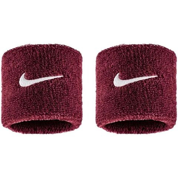 Теннисные напульсники Nike Swoosh 2P - dark team red/white