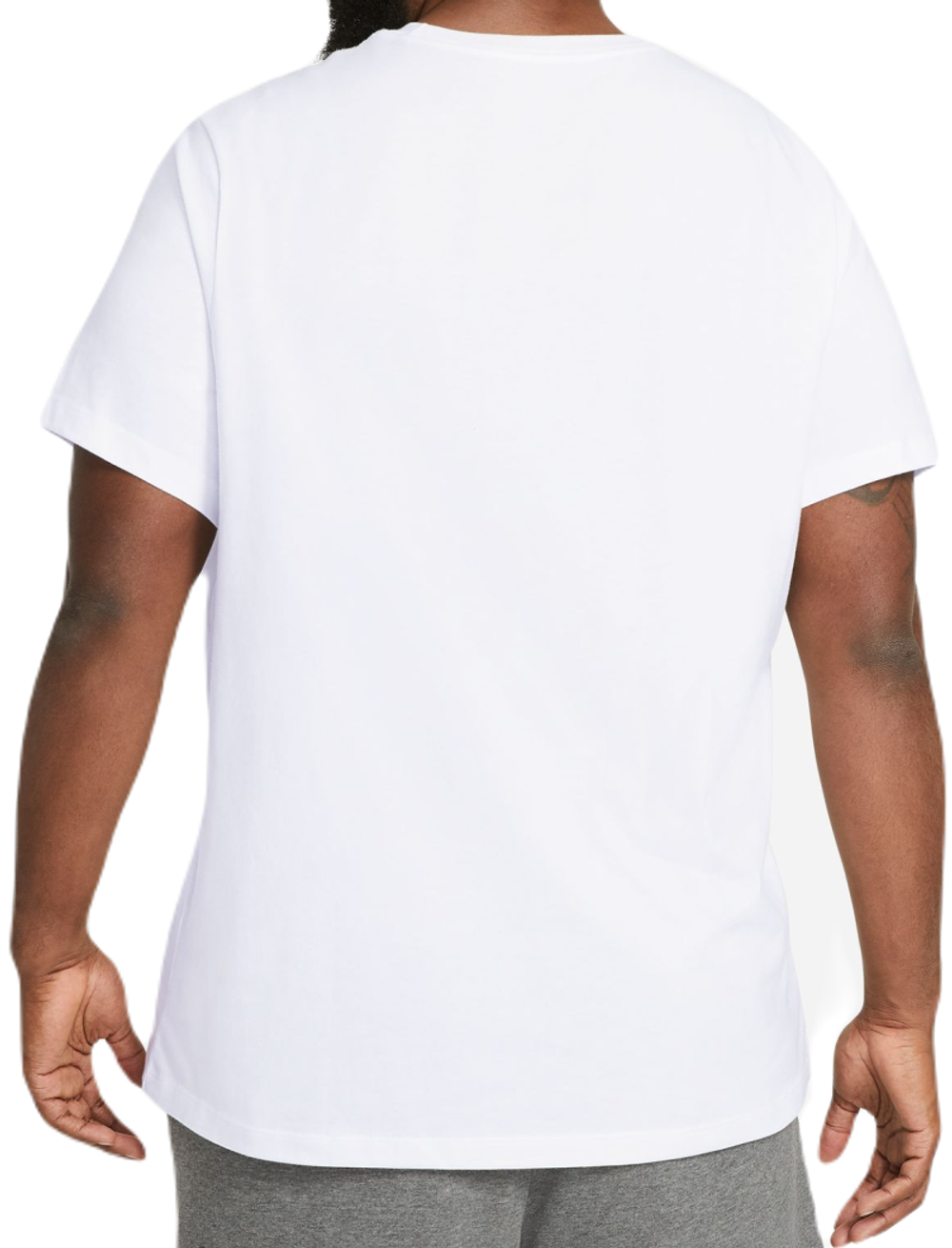 Мужская теннисная футболка Nike Sportswear T-Shirt Icon Futura - white/black