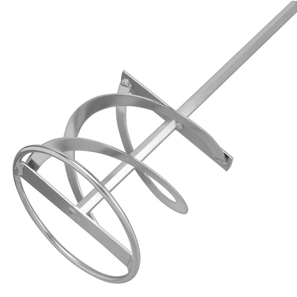 Миксер для красок и штукатурных смесей, 120 х 600 мм, оцинкованный, шестигранный хвостовик 10мм Denzel