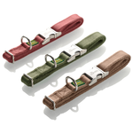 Hunter ошейник для собак ALU-Strong Inari нейлон с металлической застежкой, оливковый