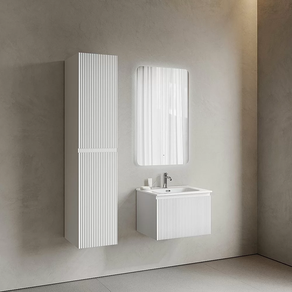 Тумба с раковиной Sancos Snob R 1.0 SNR1.060W/CN7001 Bianco