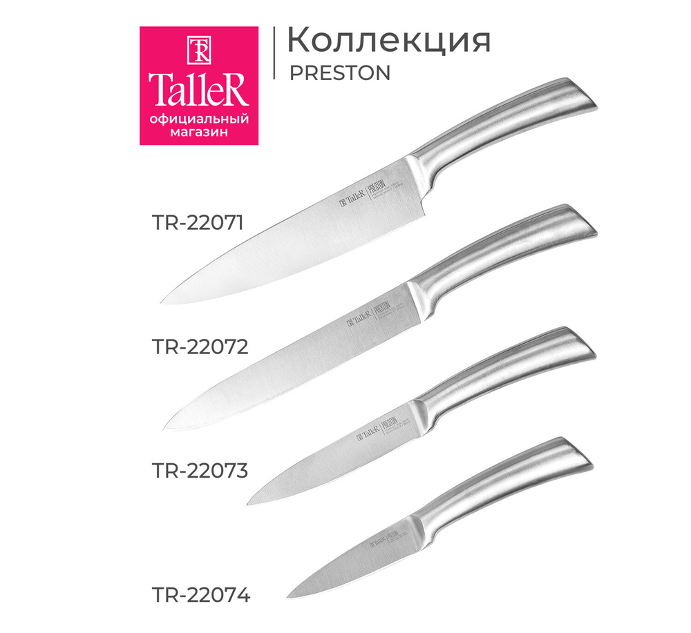 Нож поварской TalleR TR-22071