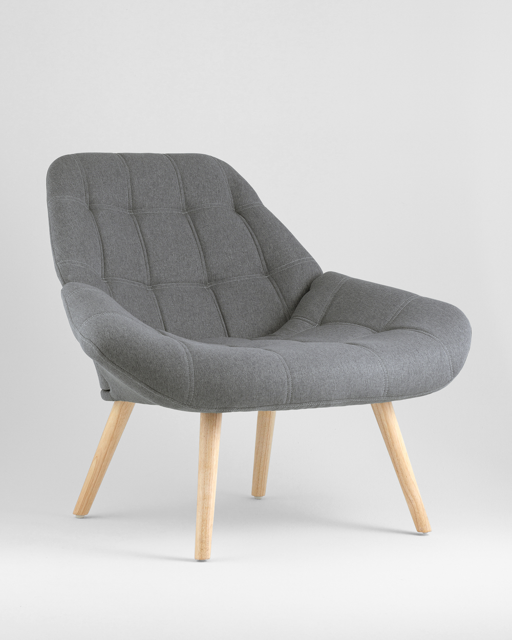 Кресло Олби Квадро серый