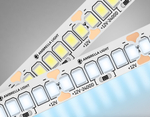 GS1403 2835 240Led/ 17W m/ 12V IP20 6500K/ 5000*10*1.2mm (2 конт.)