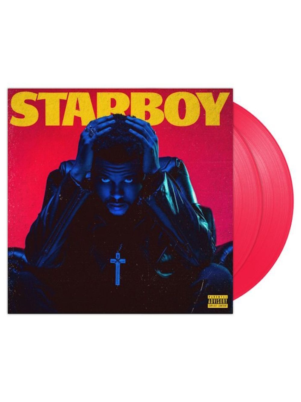 The Weeknd. Starboy (2 LP, RED) Новая запечатанная виниловая пластинка