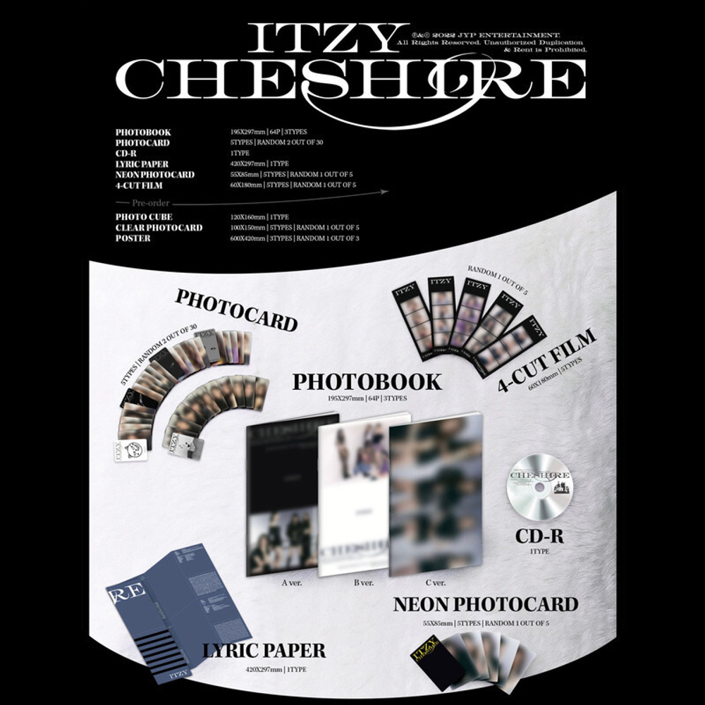 Альбом ITZY CHESHIRE (standard edition)