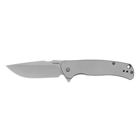 Kershaw K1416 Scour - нож складной, стальная рук-ть, клинок 8Cr13MoV, бидбласт