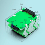 Аккумулятор SWIT PB-M146S V-Mount Pocket, 146 Втч, D-Tap, USB-A