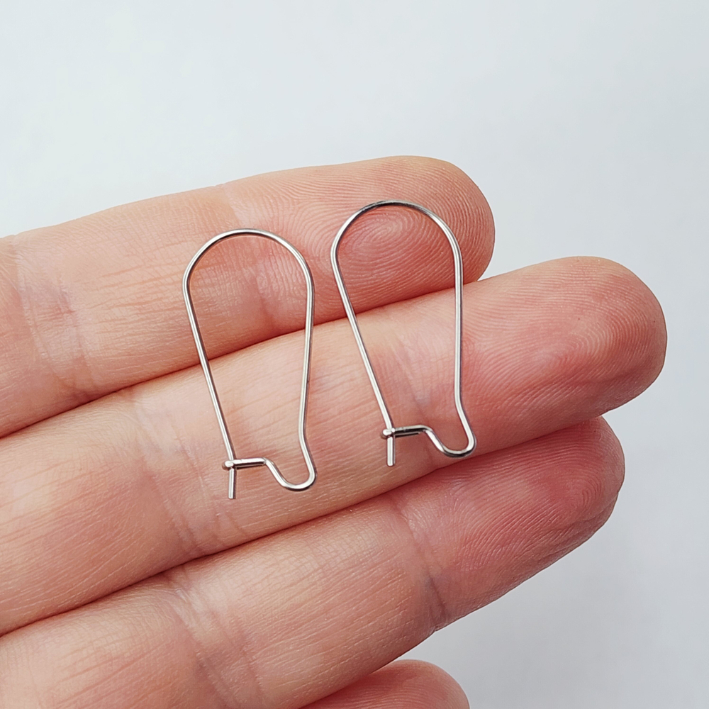 Ювелирные швензы, сталь, размер 25мм, цена за пару