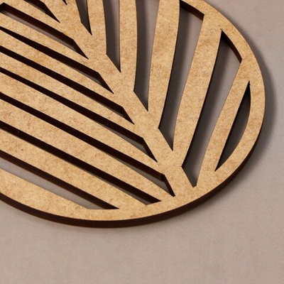 Подставка под горячее «Лист» (Цвет: не задано)