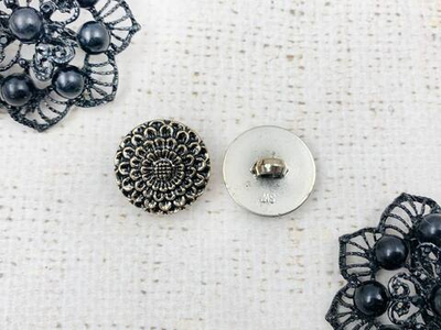 Пуговицы костюмные, d 1,9 см, золото