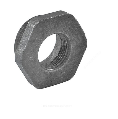 Заглушка (пробка) проходная 1 1/4"x1/2" правая резьба для чугунных радиаторов QLCX