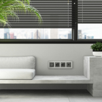 Рамка на 4 поста AluMax (алюминий)