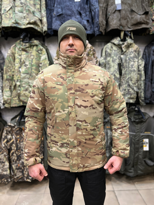 Куртка Двухсторонняя, GONGTEX Мультикам Песок