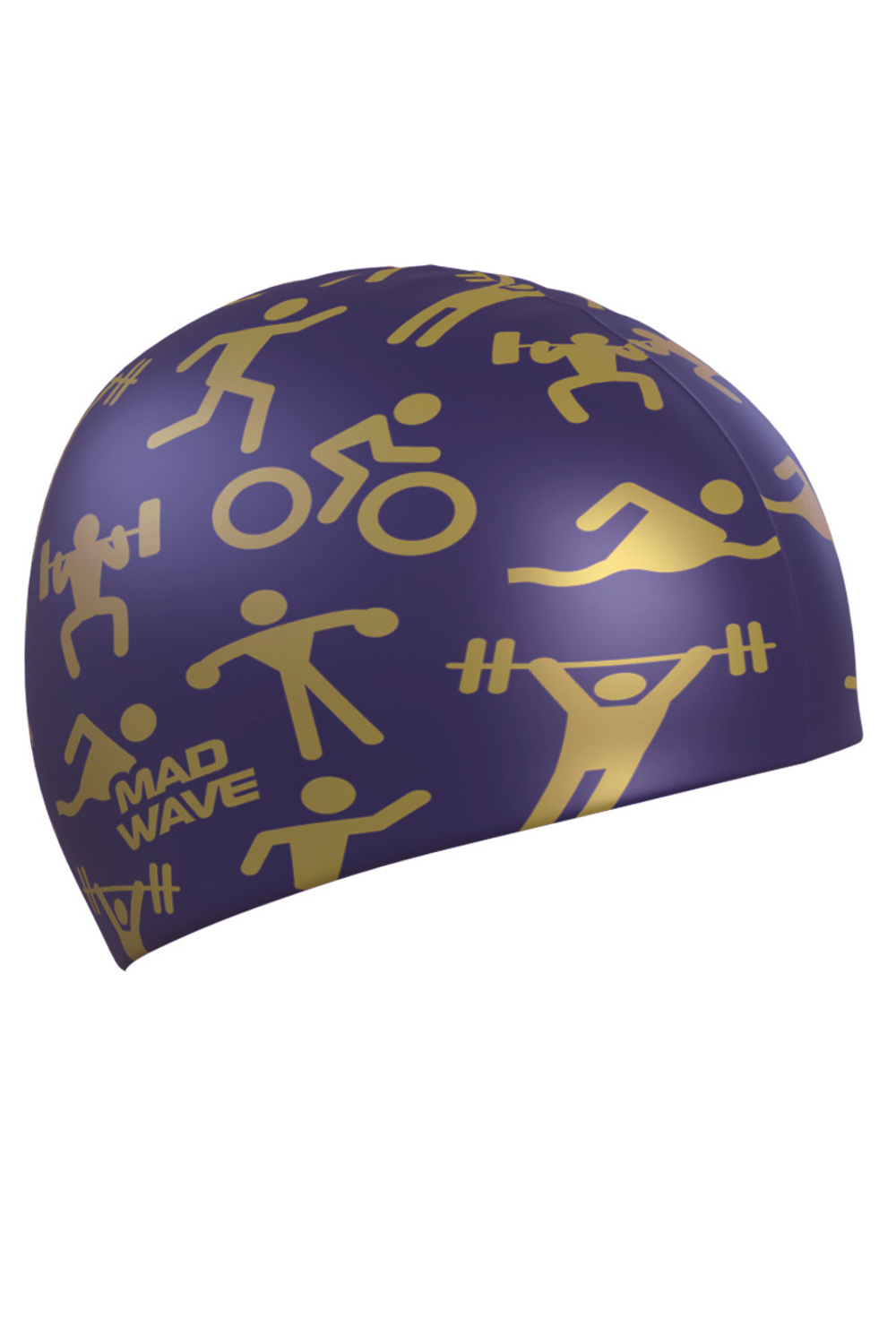 СИЛИКОНОВАЯ ШАПОЧКА ДЛЯ ПЛАВАНИЯ MADWAVE SPORT