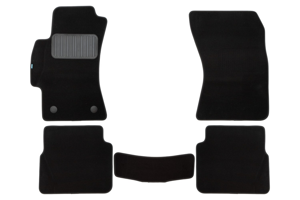 Коврики в салон для Klever Premium SUBARU Impreza 2011-2015, 2015-2016, хэтчбек, 5 шт. (текстиль) Klever.KLEVER03461322110KH
