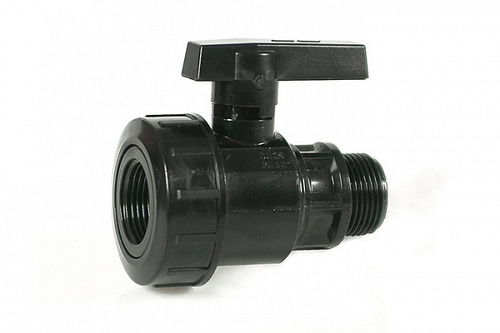 Кран ПНД ПЭ шаровой НР/ВР 1х1 (10/120)