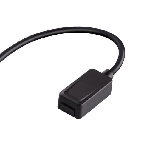 135221 SHINO NT23 180 черный Токопровод (подвод питания) для низковольт. шинопровода встраиваемого в ГКЛ и натяж. потолок IP20 48V SMAL