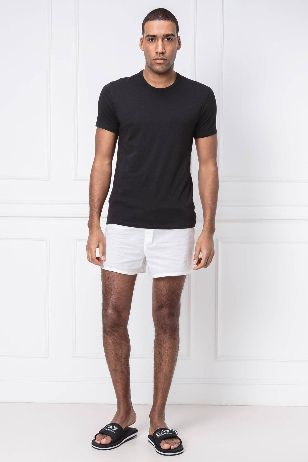 футболка 2 шт. Calvin Klein Underwear - черный(000NB1088A)