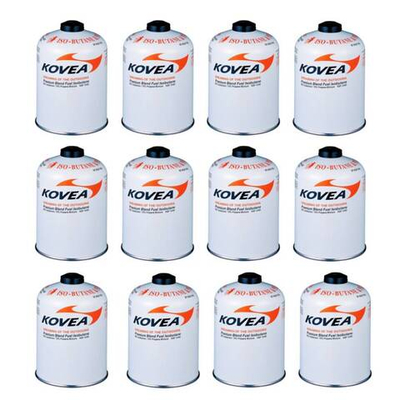 Баллон газовый резьбовой Kovea 450 гр., комплект 12шт.