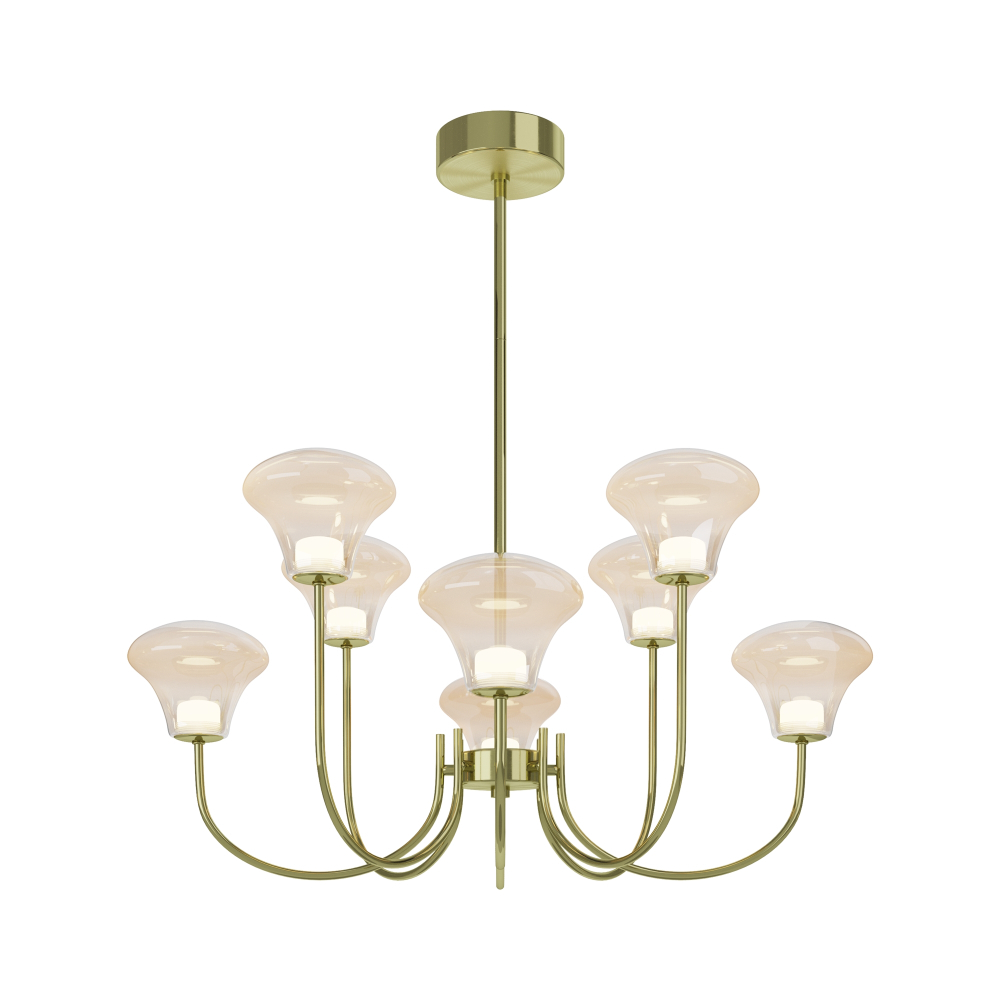 Подвесная светодиодная люстра Maytoni Dynasty MOD402PL-L30BS3K