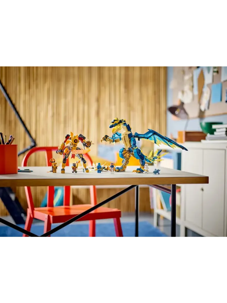 Конструктор NINJAGO 71796 Дракон против Робота-императрицы