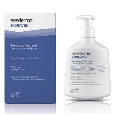 Hidraven Foamy Soap Free Cream Sesderma | Крем-пенка для умывания