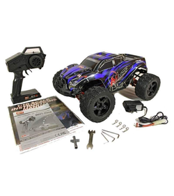 Радиоуправляемый монстр Remo Hobby MMAX Brushless UPGRADE (синий) 4WD 2.4G 1/10 RTR