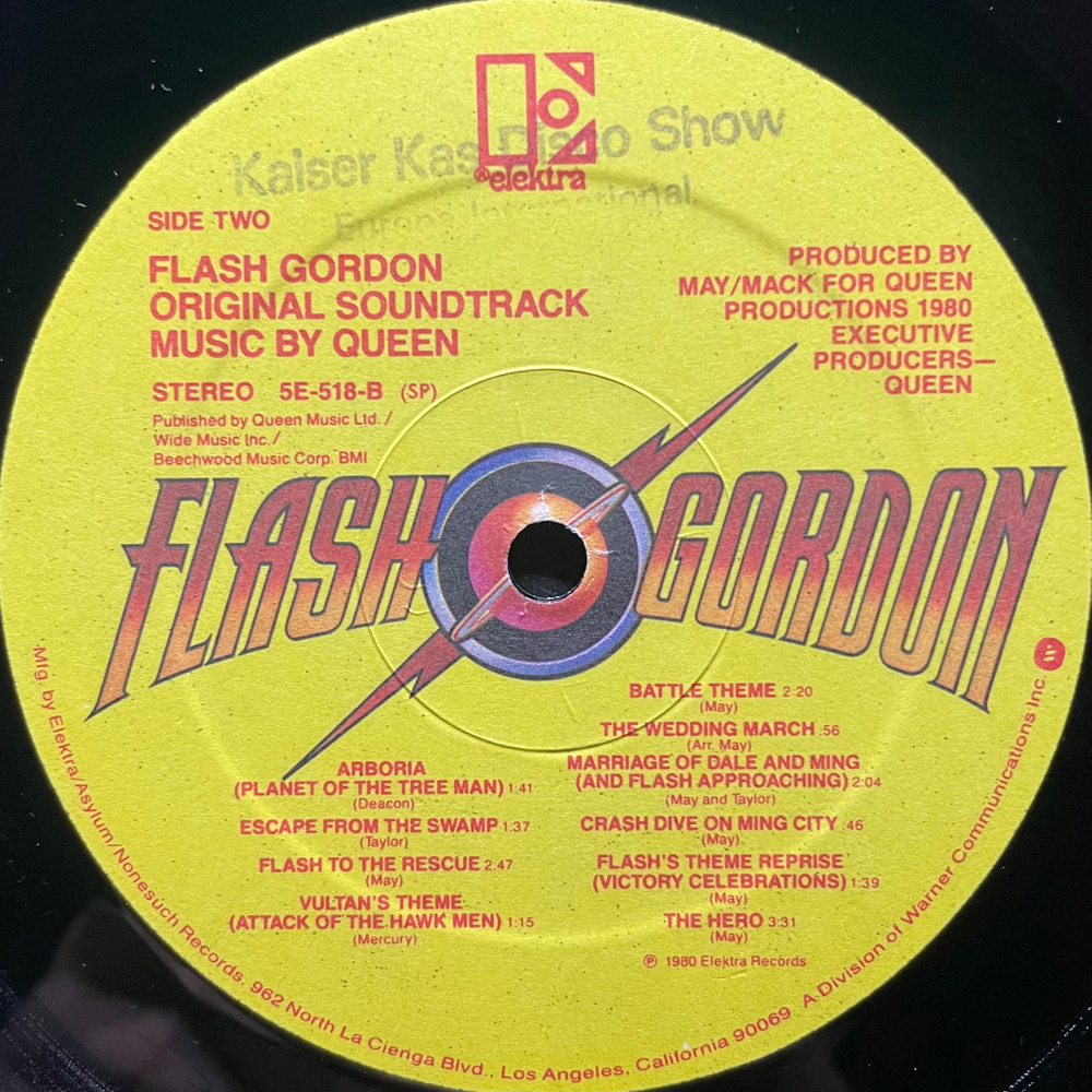 Queen ‎– Flash Gordon (США 1980г.)