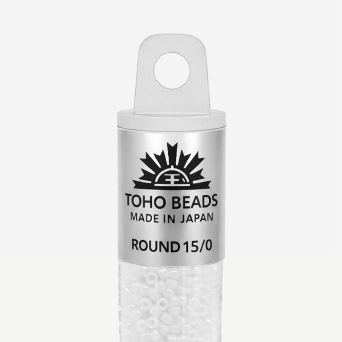 Японский бисер TOHO Round 15/0 (№41), непрозрачный глянцевый