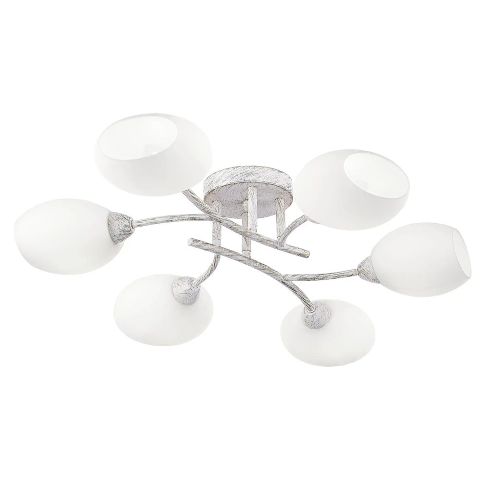 Citilux Флорида CL148160 Люстра потолочная Белая с патиной