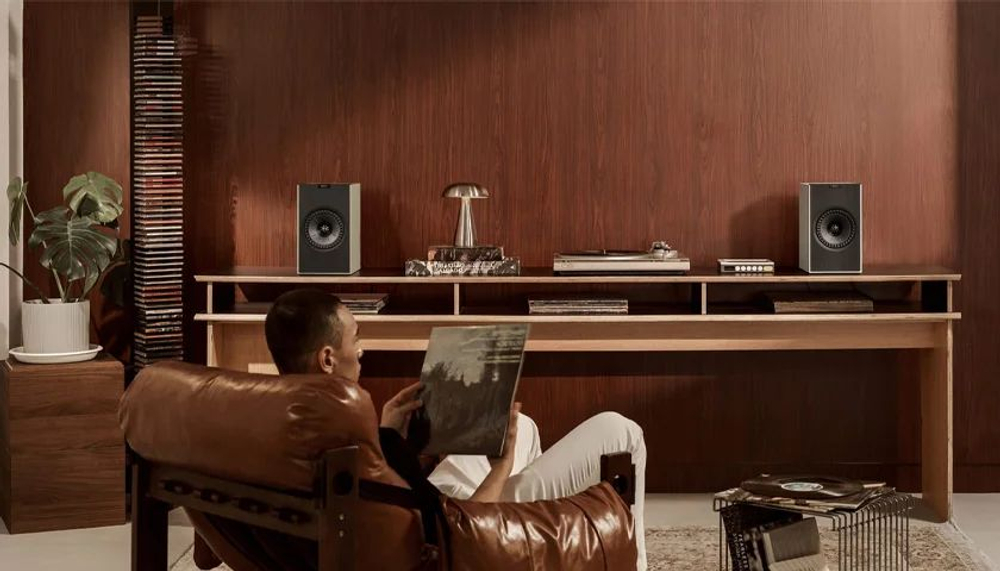 Полочная акустика KEF CODA W VINTAGE BURGUNDY EU (SP4072K2AA)
