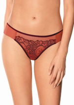 Трусики-бразилиана Livia (Размер: L) (Цвет: красный)