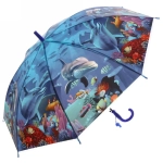 Зонт детский полуавтомат «Ultramarine - Морские жители», 8 спиц, d-100см, длина в слож. виде 65см