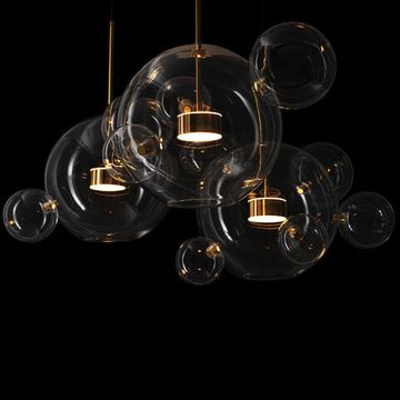 Подвесной светильник LED 30W 3000K 2027-S3 прозрачный Bolle LOFT IT