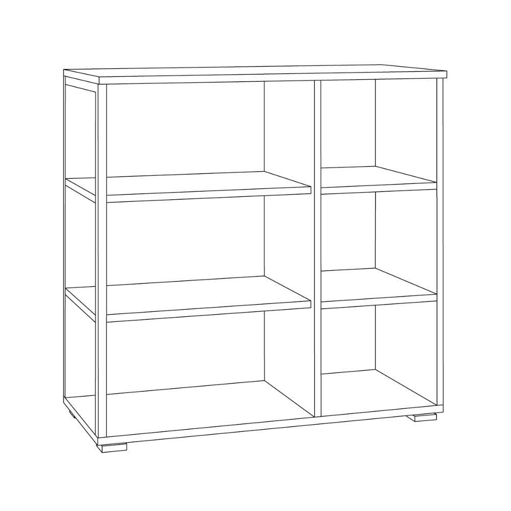 Гранд Комод 16.222 Дуб Крафт табачный