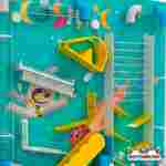 Интерактивная стена для детей «Межзвёздный механизм», 2×1,5×1,8 м