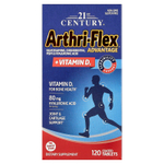 21st Century, Arthri-Flex Advantage® с витамином D3, 120 таблеток, покрытых оболочкой