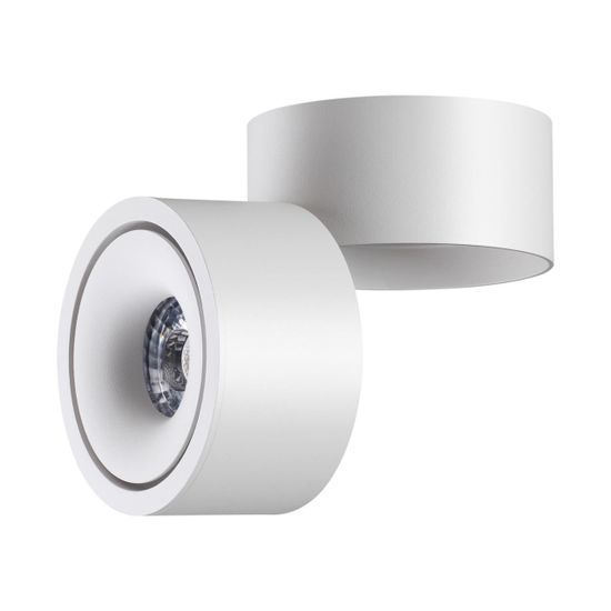 358774 OVER NT21 364 белый Светильник накладной светодиодный IP20 LED 15W 4000K 1300Лм 100-265V GRODA