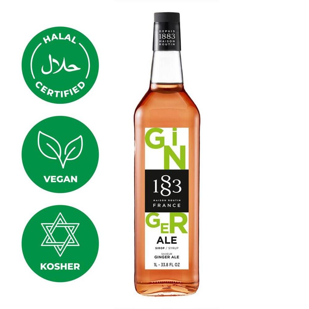 Сироп Имбирный эль 1л 1883 Maison Routin