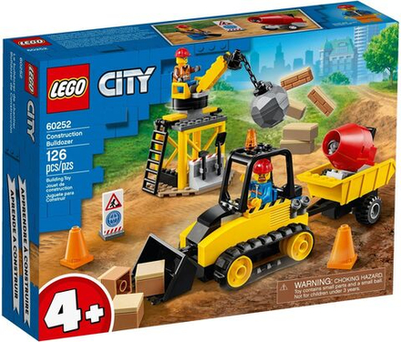 LEGO City Строительный бульдозер  60252