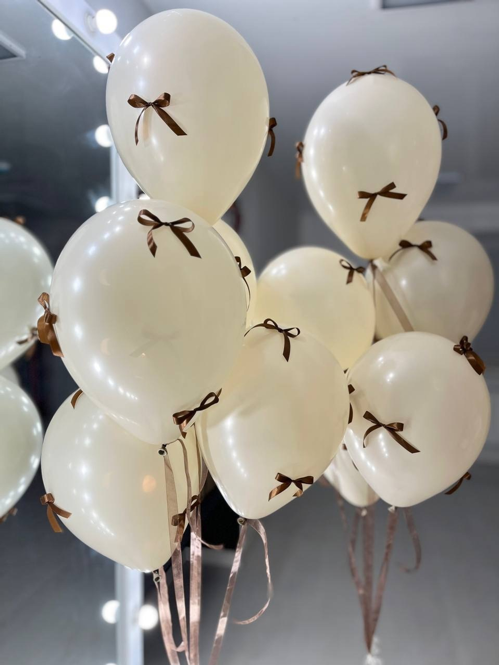 Воздушные шары с бантиками №2721