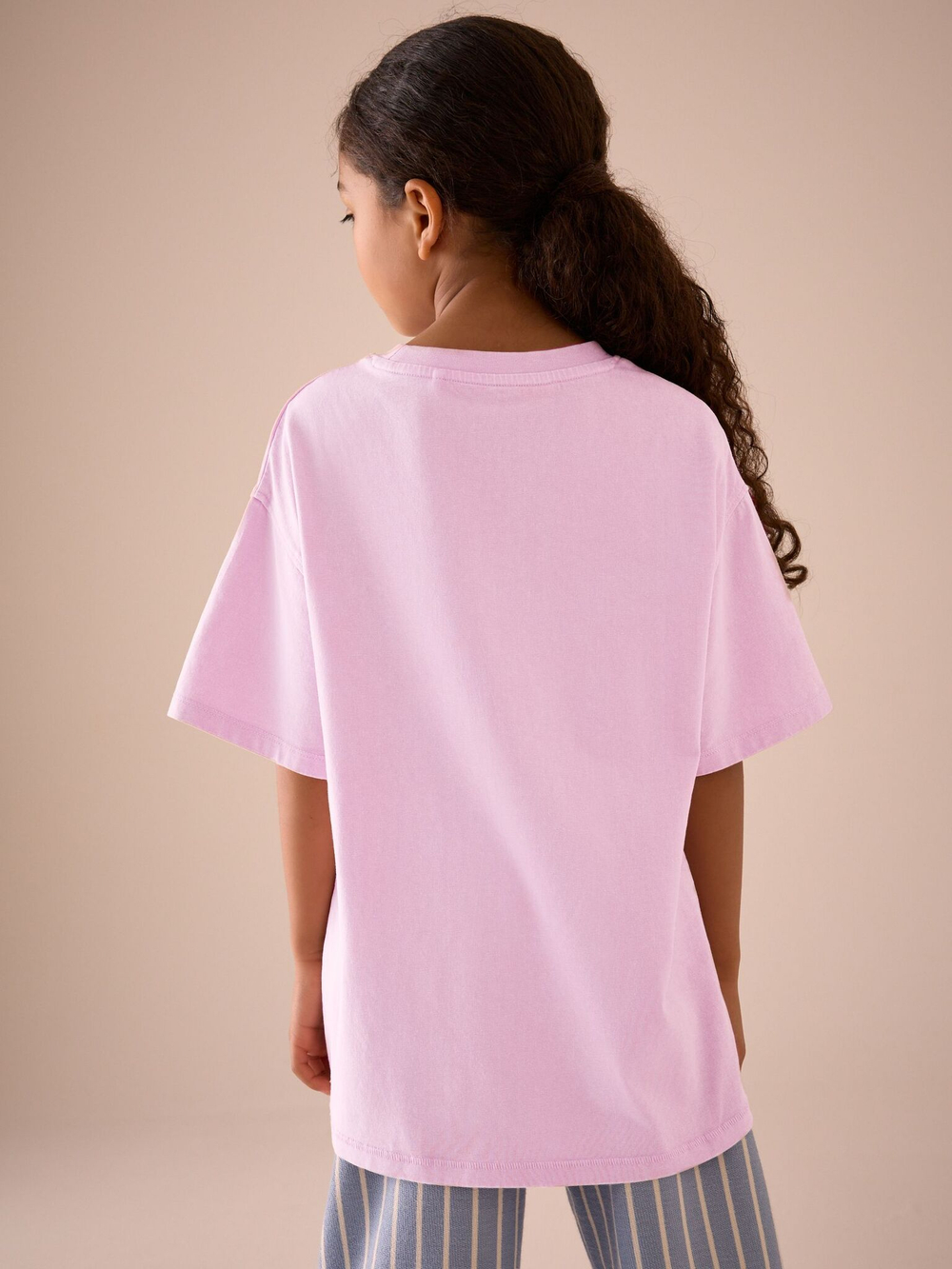 Футболка для девочки Next E44-344, 3 шт., Салатовый, Розовый, Голубой